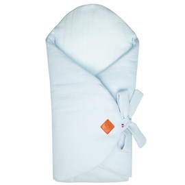 Gigoteuse évolutive nid d'abeille bleu