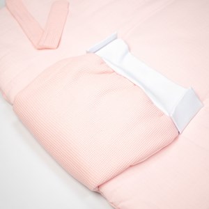 Gigoteuse évolutive nid d'abeille rose