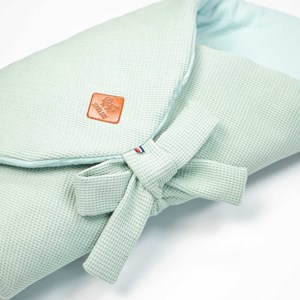 Gigoteuse évolutive nid d'abeille vert