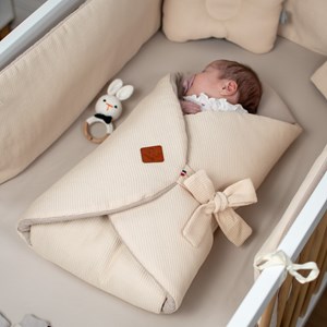 Gigoteuse évolutive nid d'abeille beige