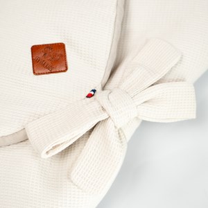 Gigoteuse évolutive nid d'abeille beige