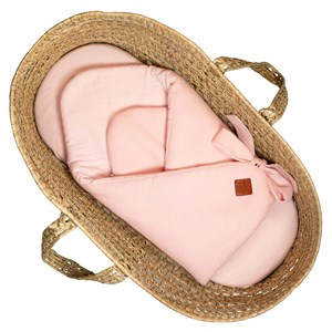 Gigoteuse d'emmaillotage en nid rose