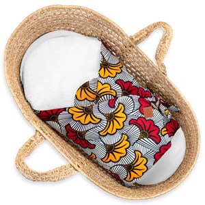 Gigoteuse d'emmaillotage en coton rouge