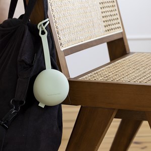 Boîte à sucette silicone  lovi vert tu