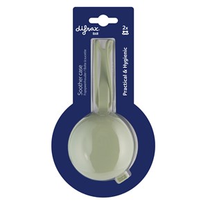 Boîte à sucette silicone  lovi vert tu