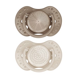Lot de 2 sucettes dynamiques lovi beige