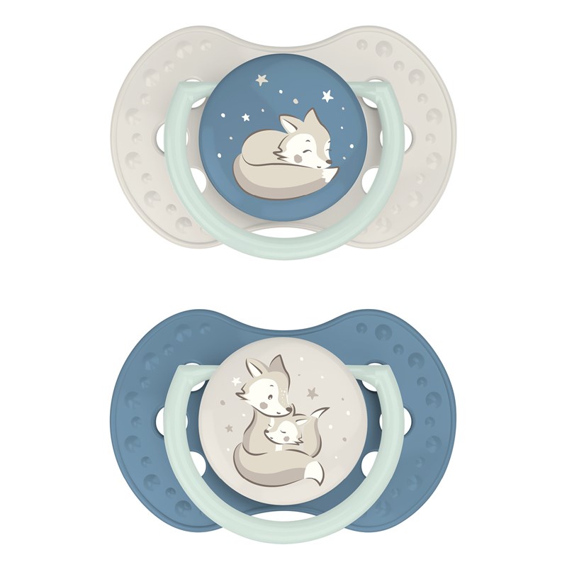 Lot 2 sucettes difrax lovi nuit jour