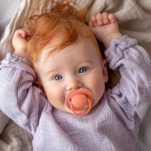 2 sucettes dynamique  lovi prime orange