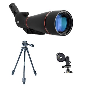 Kit longue-vue 25-75x100 avec trépied et adaptateur smartphone pour photo