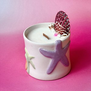 Bougie céramique island, fruit du dragon