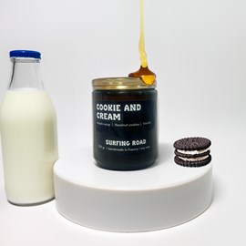 Bougie parfum chocolat noisette, 220g