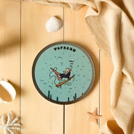 Bougie astro verseau, parfum coco