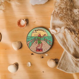 Bougie astro balance, parfum coco ananas