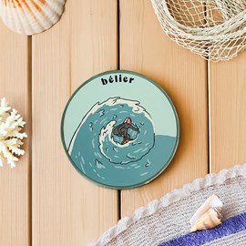 Bougie astro bélier, fleur de tiaré