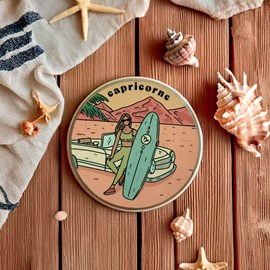 Bougie astro capricorne, parfum passion