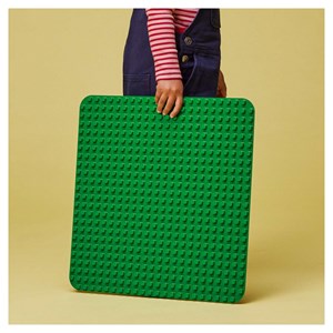 Lego duplo plaque de construction verte