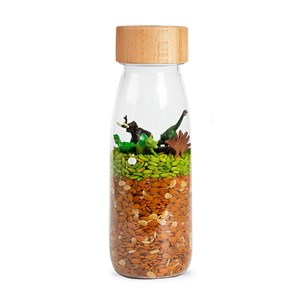 Bouteille sensorielle spy, jurassic