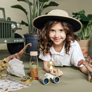 Bouteille sensorielle spy jurassic