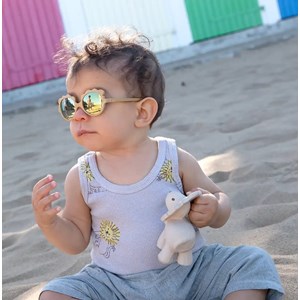 Lunettes de soleil  lion biscuit 1-2 ans