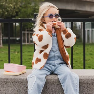 Lunettes de soleil  lion violet 1-2 ans