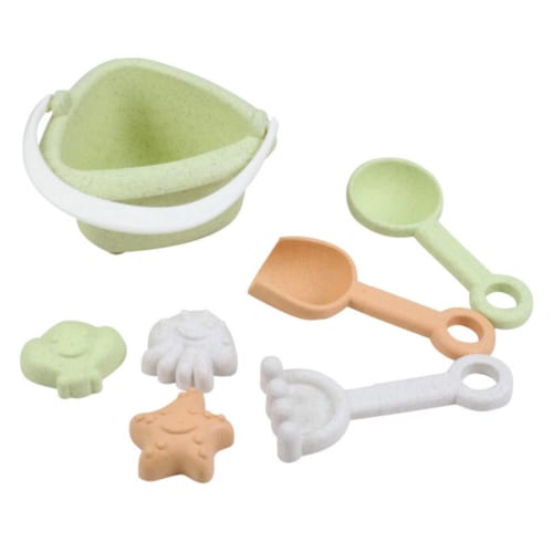 Magni - Mini set plage jardin 7 pcs paille blé