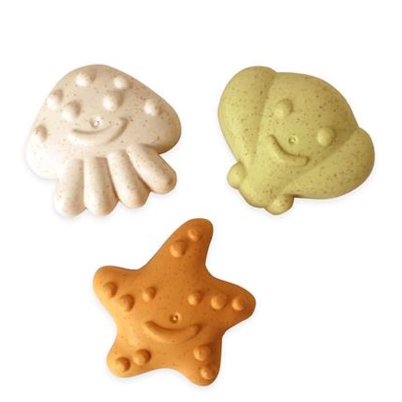 Mini set plage jardin 7 pcs paille blé (Magni) - Image 1