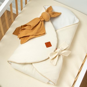 Gigoteuse emmaillotage gaze coton