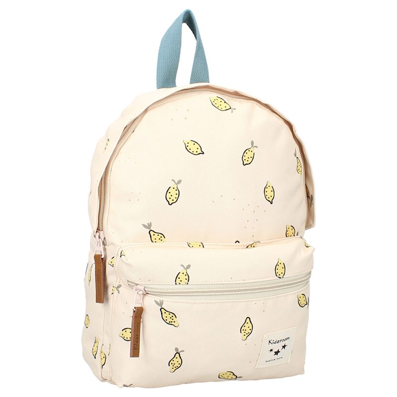 Sac à dos enfant écru citrons