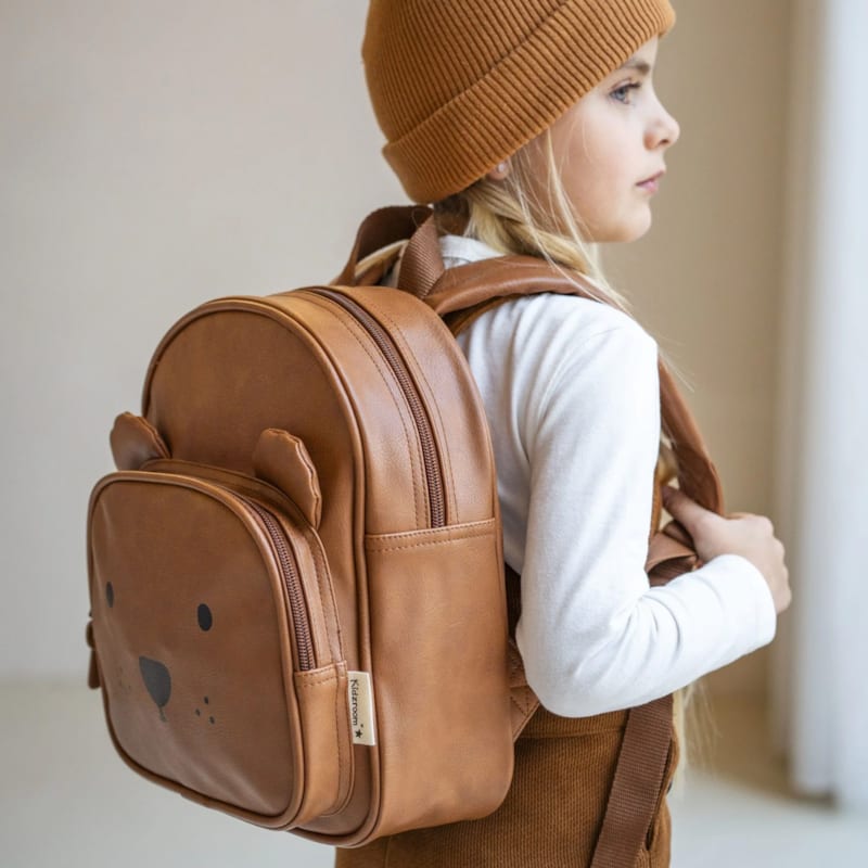 Sac à dos enfant sable ourson camel 29 (Kidzroom) - Image 2