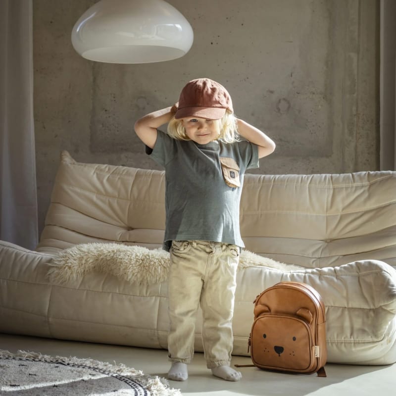 Sac à dos enfant sable ourson camel 29 (Kidzroom) - Image 3