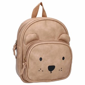 Sac à dos enfant sable ourson beige 29