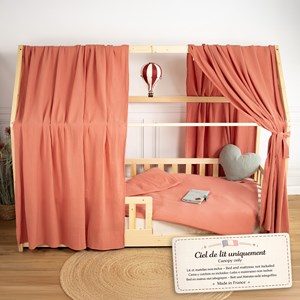 Set double ciel de lit cabane