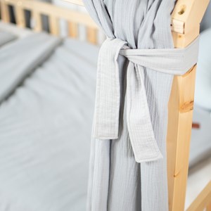Set double ciel de lit cabane en gaze