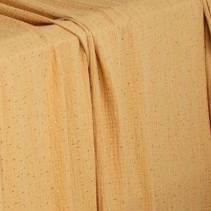 Ciel de lit cabane double gaze pois