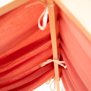 Ciel de lit cabane gaze de coton solo