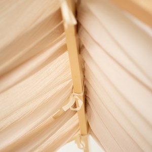 Ciel de lit cabane gaze de coton solo