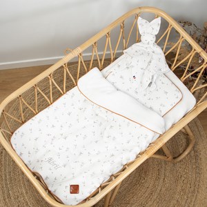 Coussin et couverture berceau melody