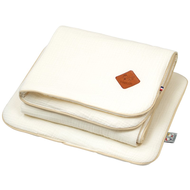 Set berceau couverture coussin jeanne