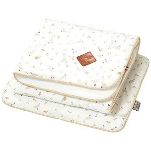 Ensemble couverture et coussin pour