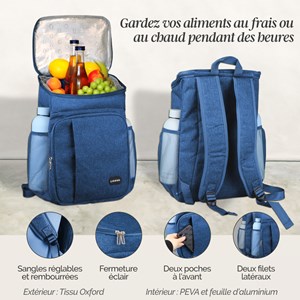 Sac à dos isotherme - 23 litres -