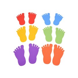 Traces de pas - 6 paires