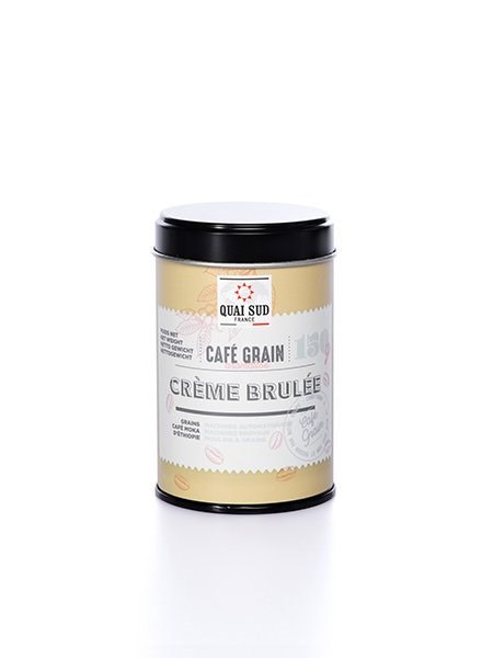 Café en grain aromatisé crème brulée