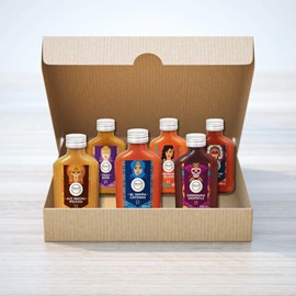 Coffret 6 sauces piquantes tour du monde