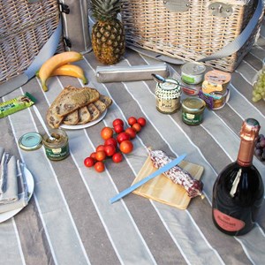 Nappe pique-nique polo-club 140x140cm