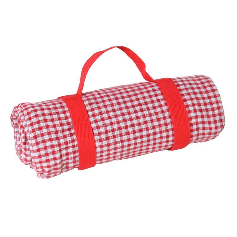Nappe picnic vichy rouge 140x140cm