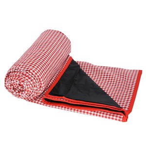Nappe picnic vichy rouge 140x140cm