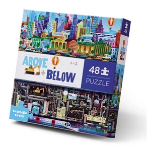 Puzzle crocodile creek bleu