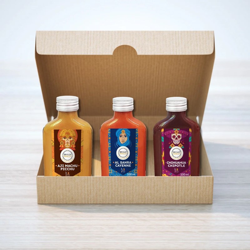 Coffret sauces piquantes début du voyage