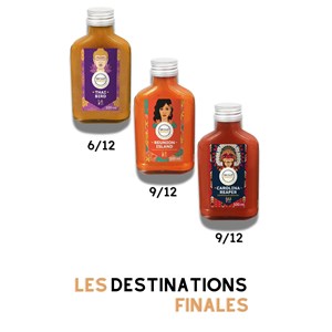 Coffret sauces piquantes destinations