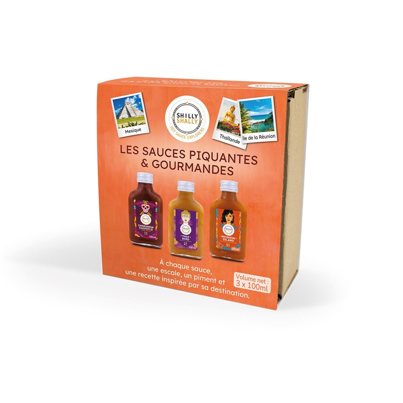 Coffret sauces piquantes les escales incontournables